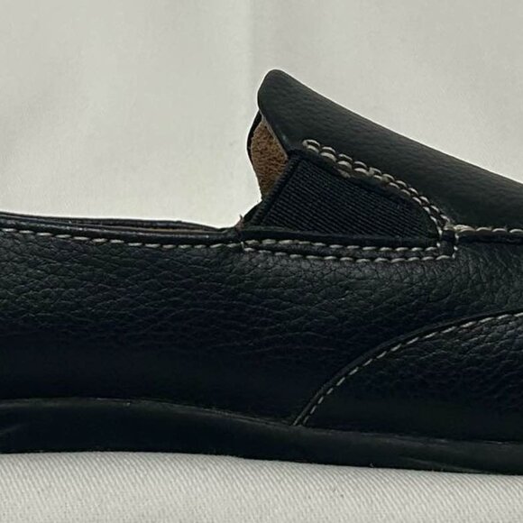 NaturalSoul by Naturalizer - Black Slip-On Flats Comfort Loafers with Cushioned - Picture 2 of 5